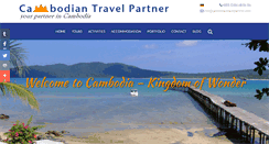 Desktop Screenshot of cambodia-travelpartner.com
